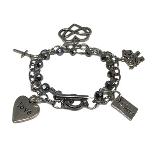 Dangler Bracelet Collection: LOVED (Ornate)