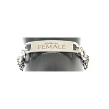 Load image into Gallery viewer, Declaratory Collection - ID - Bracelet: FEMALE
