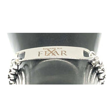Load image into Gallery viewer, Declaratory Collection - ID - Bracelet: NO FEAR
