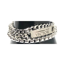 Load image into Gallery viewer, Declaratory Collection - ID - Bracelet: VICTOR Chunky
