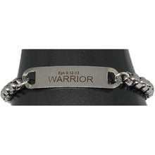 Load image into Gallery viewer, Declaratory Collection - ID - Bracelet: WARRIOR Slim
