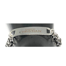 Load image into Gallery viewer, Declaratory Collection - ID - Bracelet: CHRISTIAN

